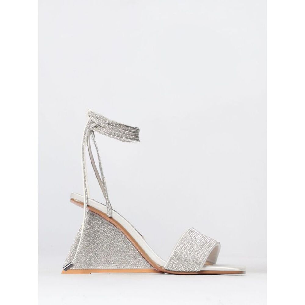 Twenty Fourhaitch Heeled Sandal Woman Silver